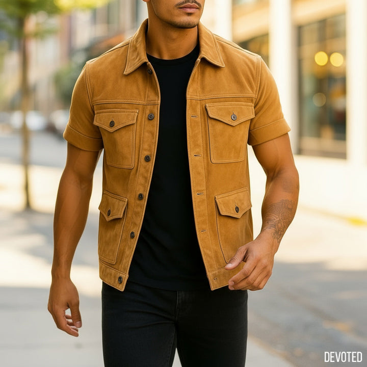Rhino Jacket Nappa Suede