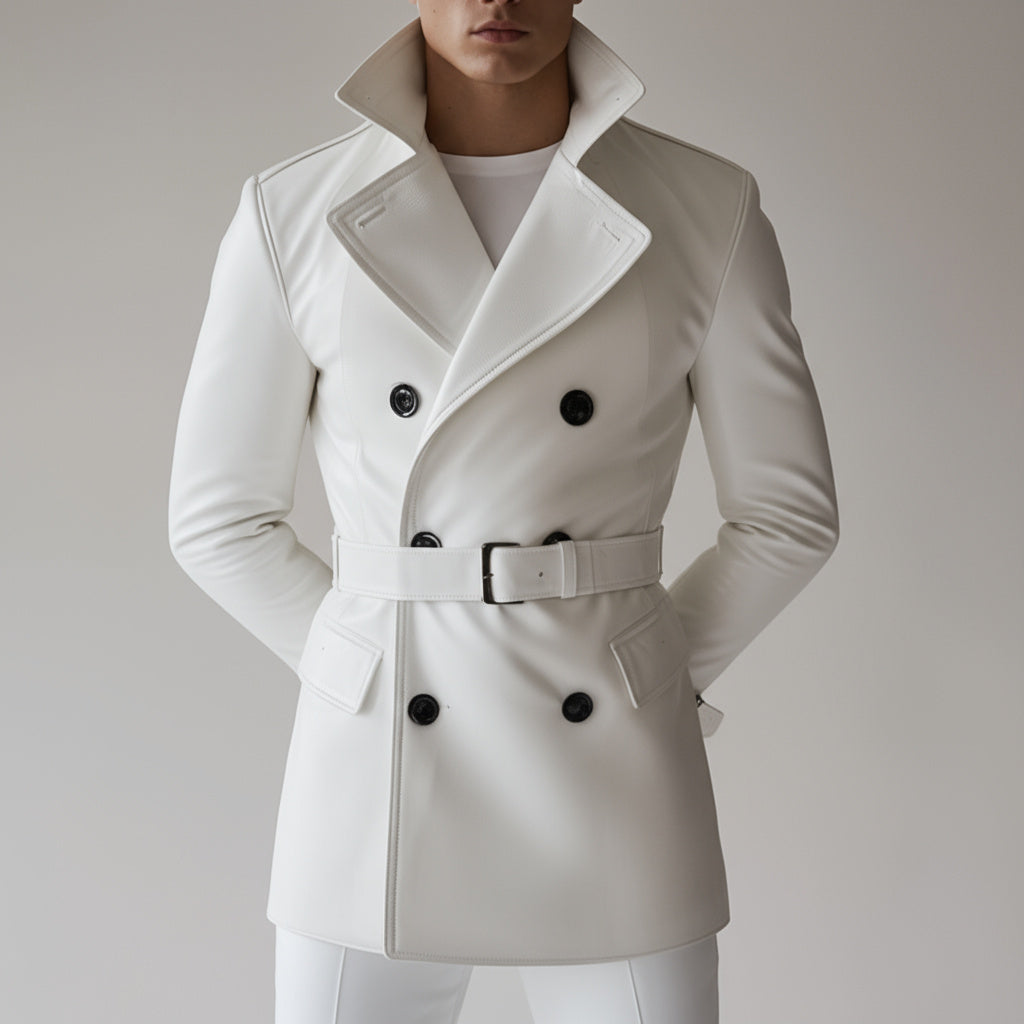 Seagull Coat Nappa Leather