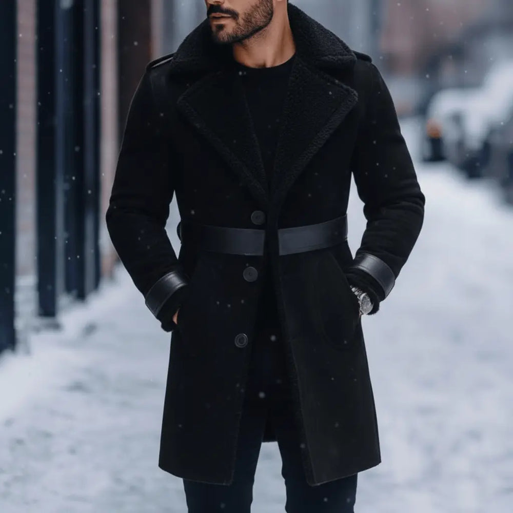 Skyhawk Coat Nappa Suede