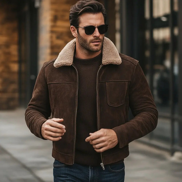 Skylark Jacket Nappa Suede
