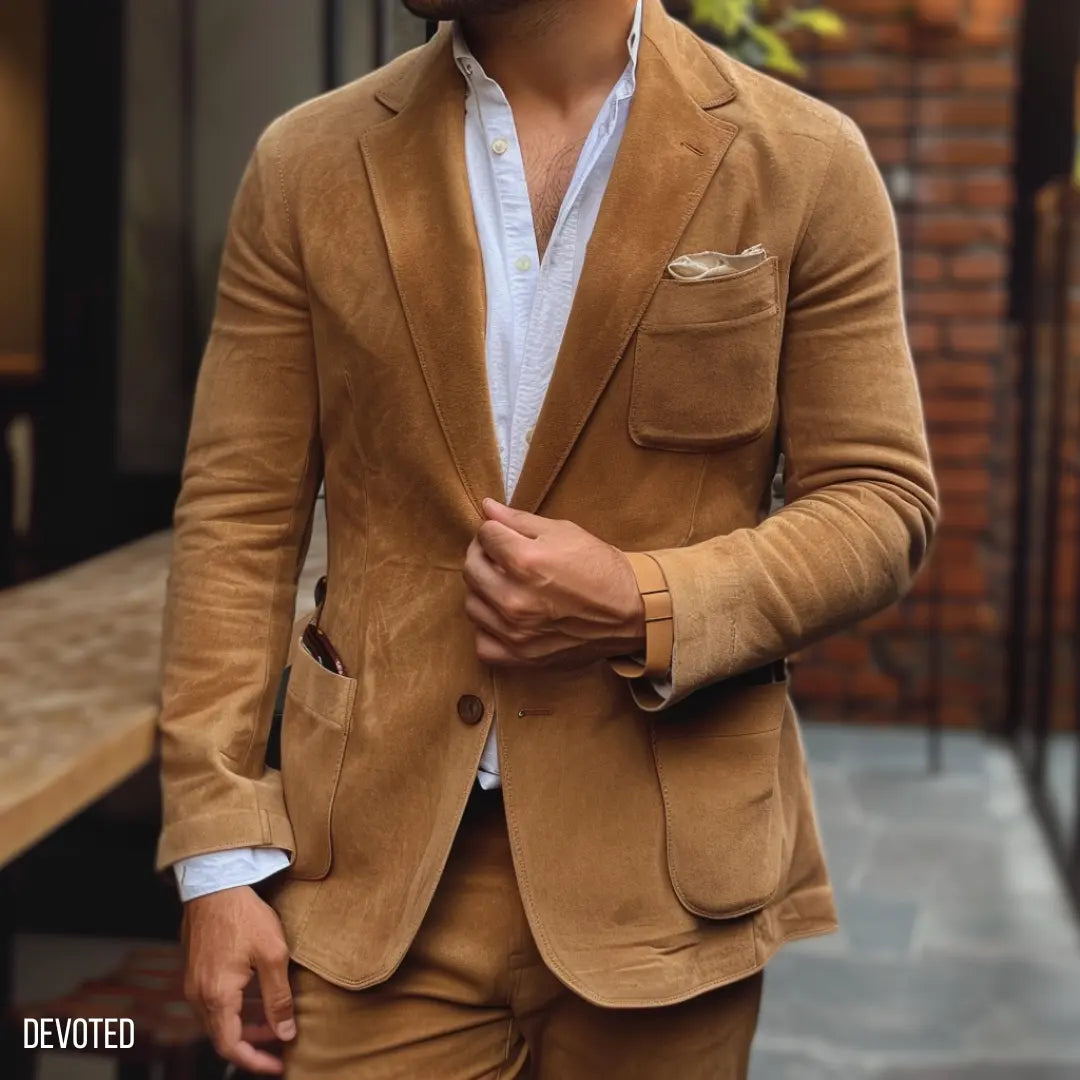 Snipe Blazer Nappa Suede