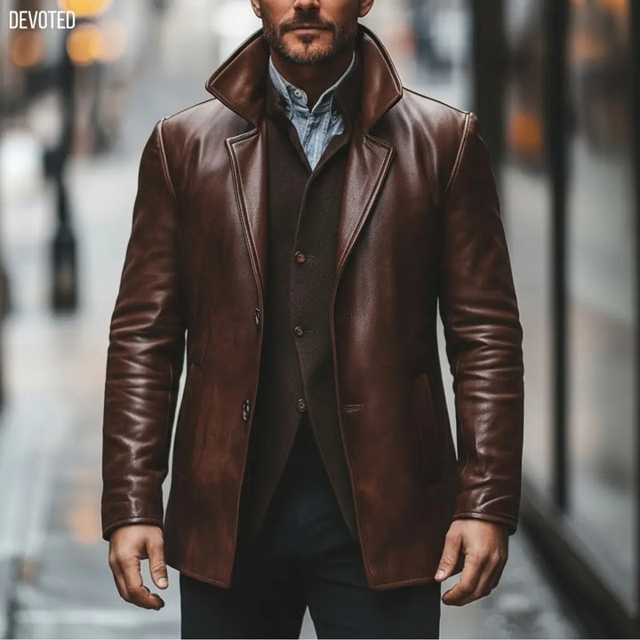Stallion Coat Nappa Leather