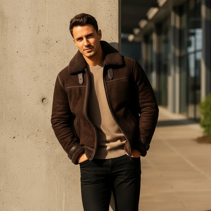 Supermarine Jacket Nappa Suede