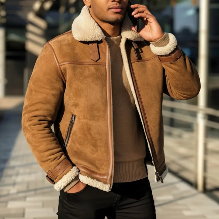 Supermarine Jacket Nappa Suede