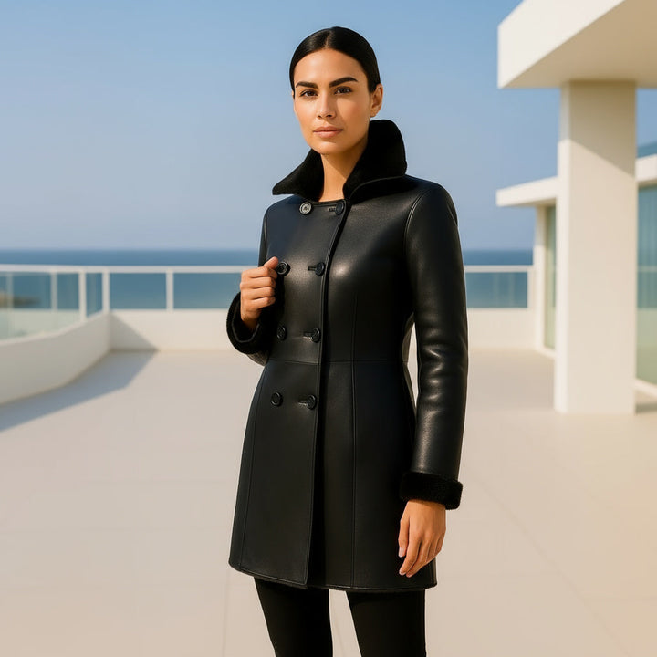 Victoria Coat Nappa Leather