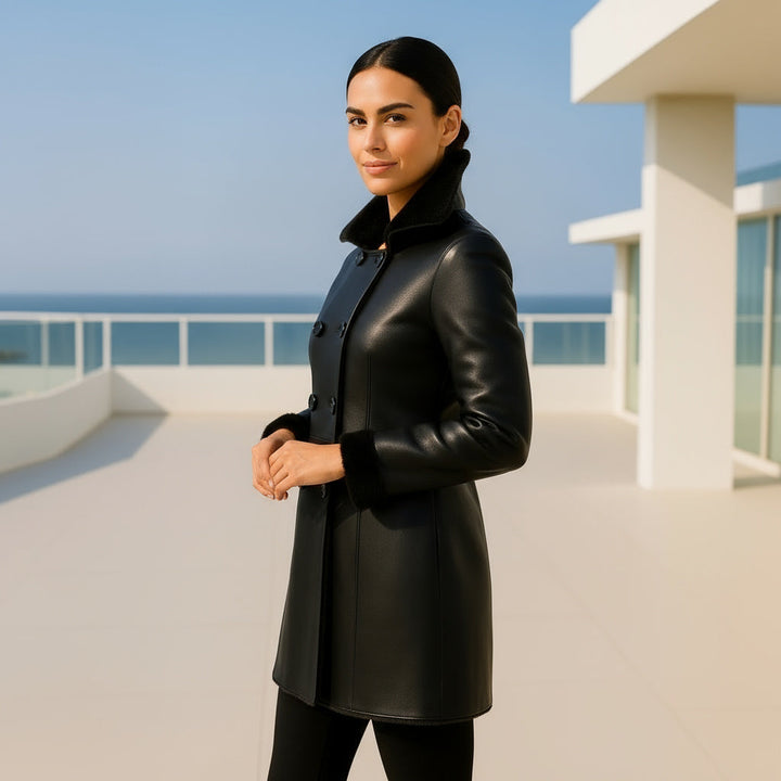 Victoria Coat Nappa Leather