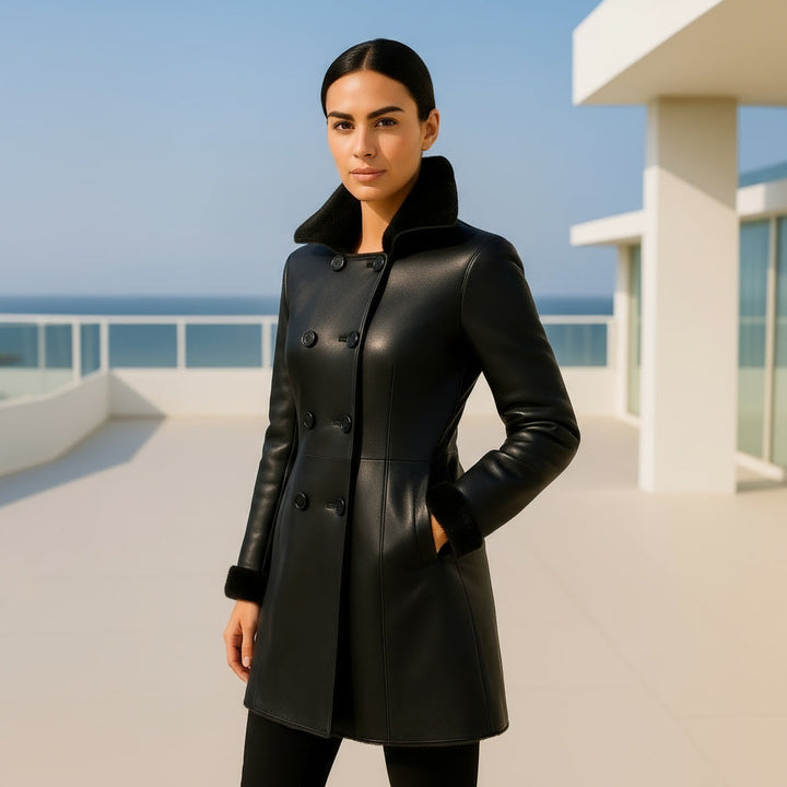 Victoria Coat Nappa Leather