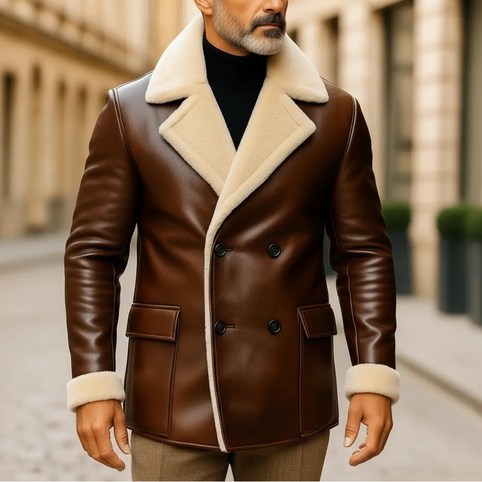 Washington Coat Nappa Leather