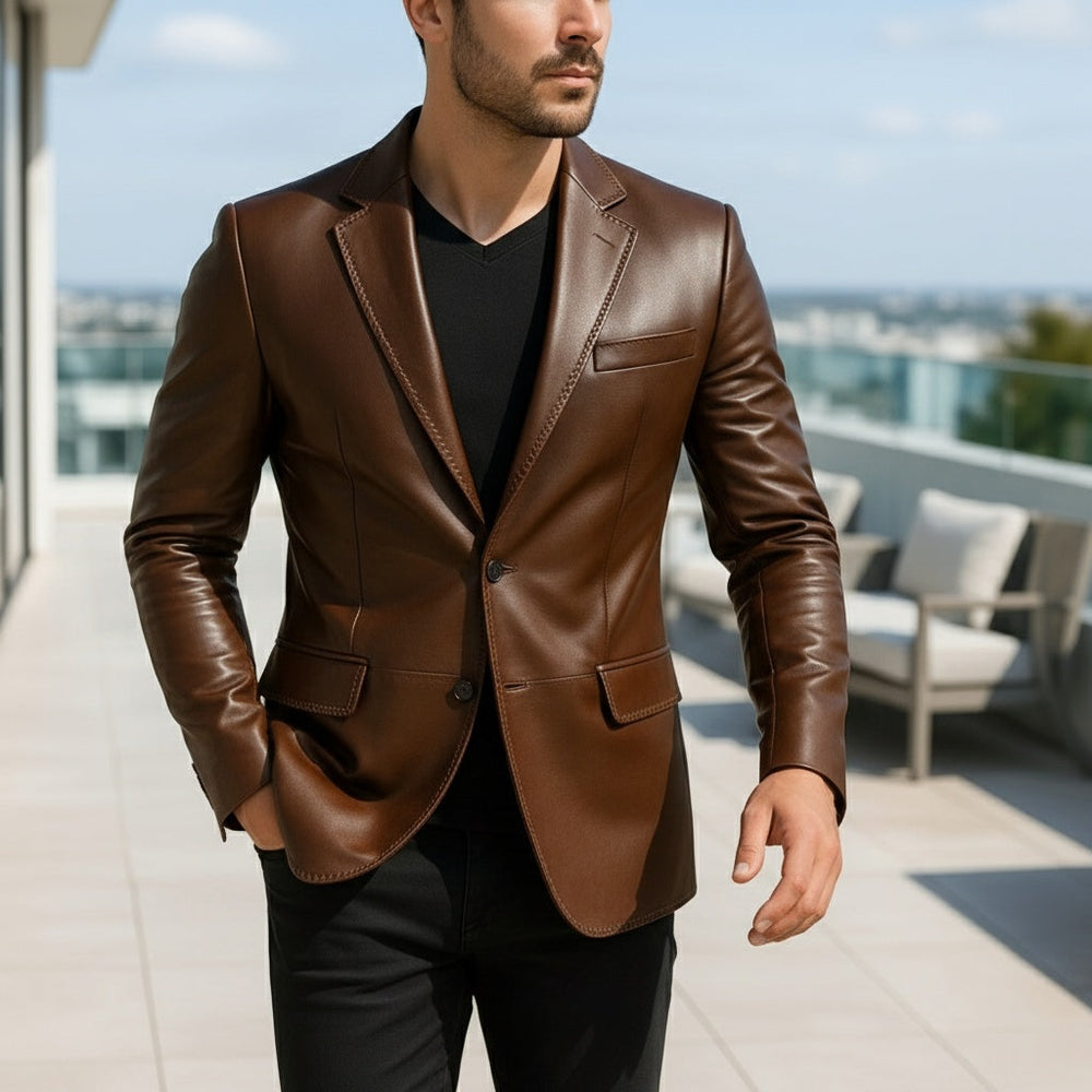 Wellington Blazer Nappa Leather