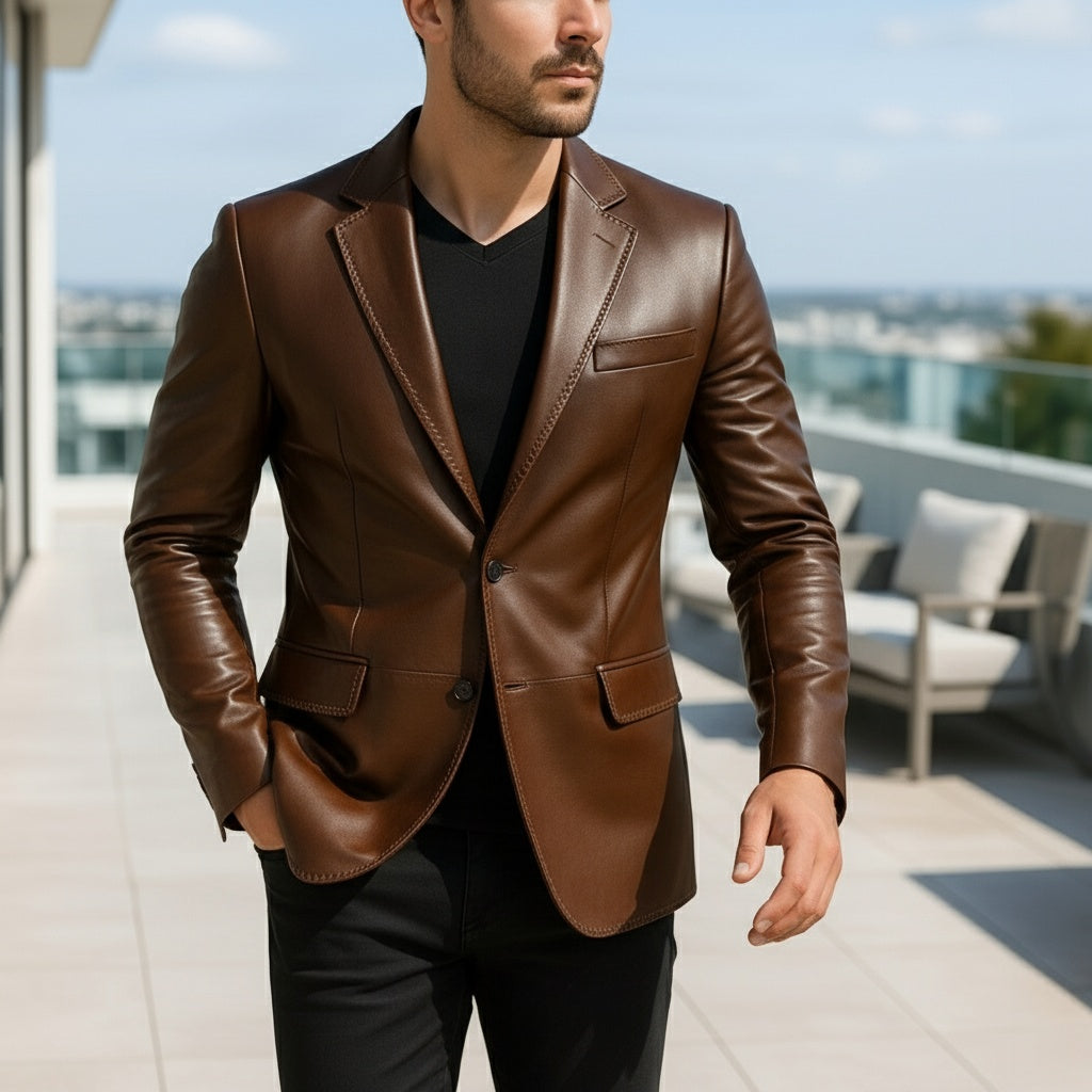 Wellington Blazer Nappa Leather