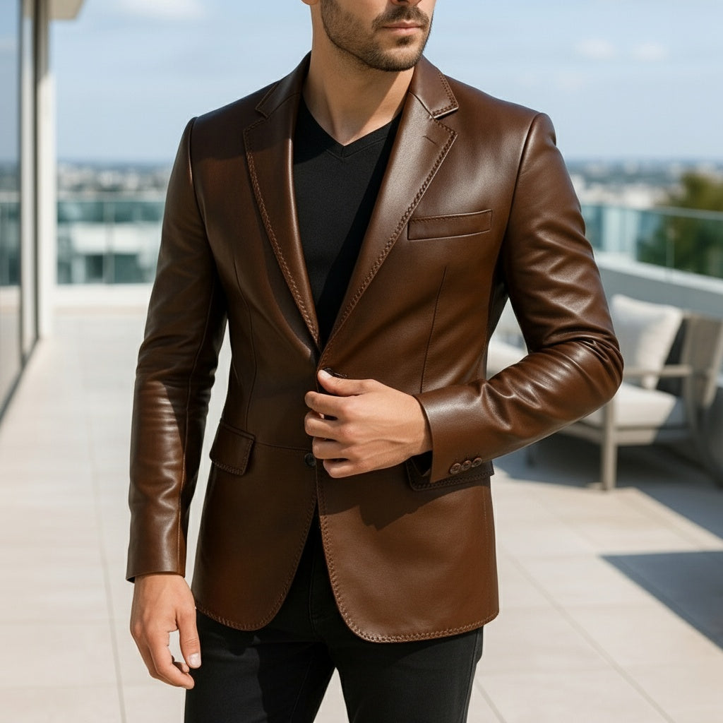 Wellington Blazer Nappa Leather