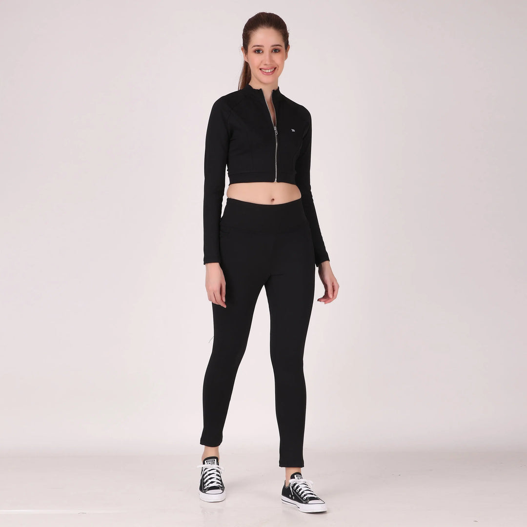 Adapt Tracksuit Black