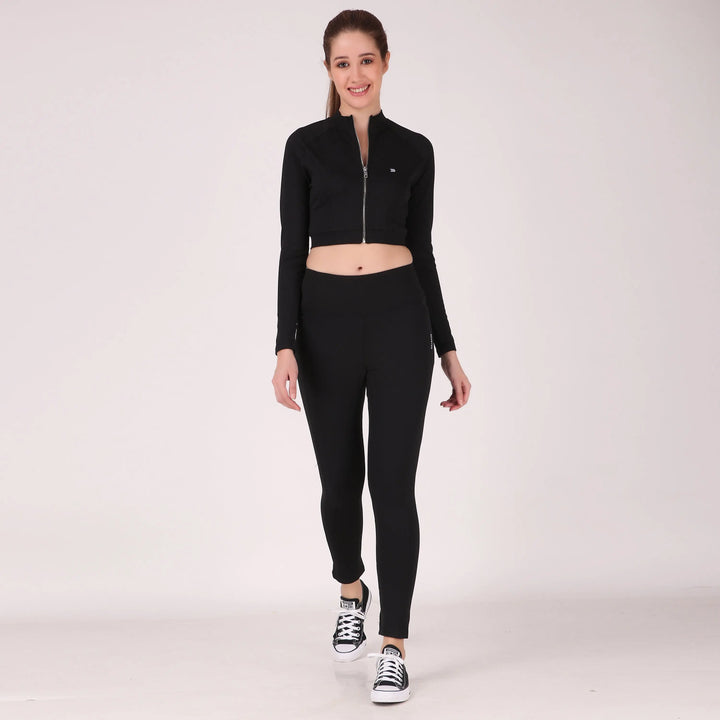 Adapt Tracksuit Black