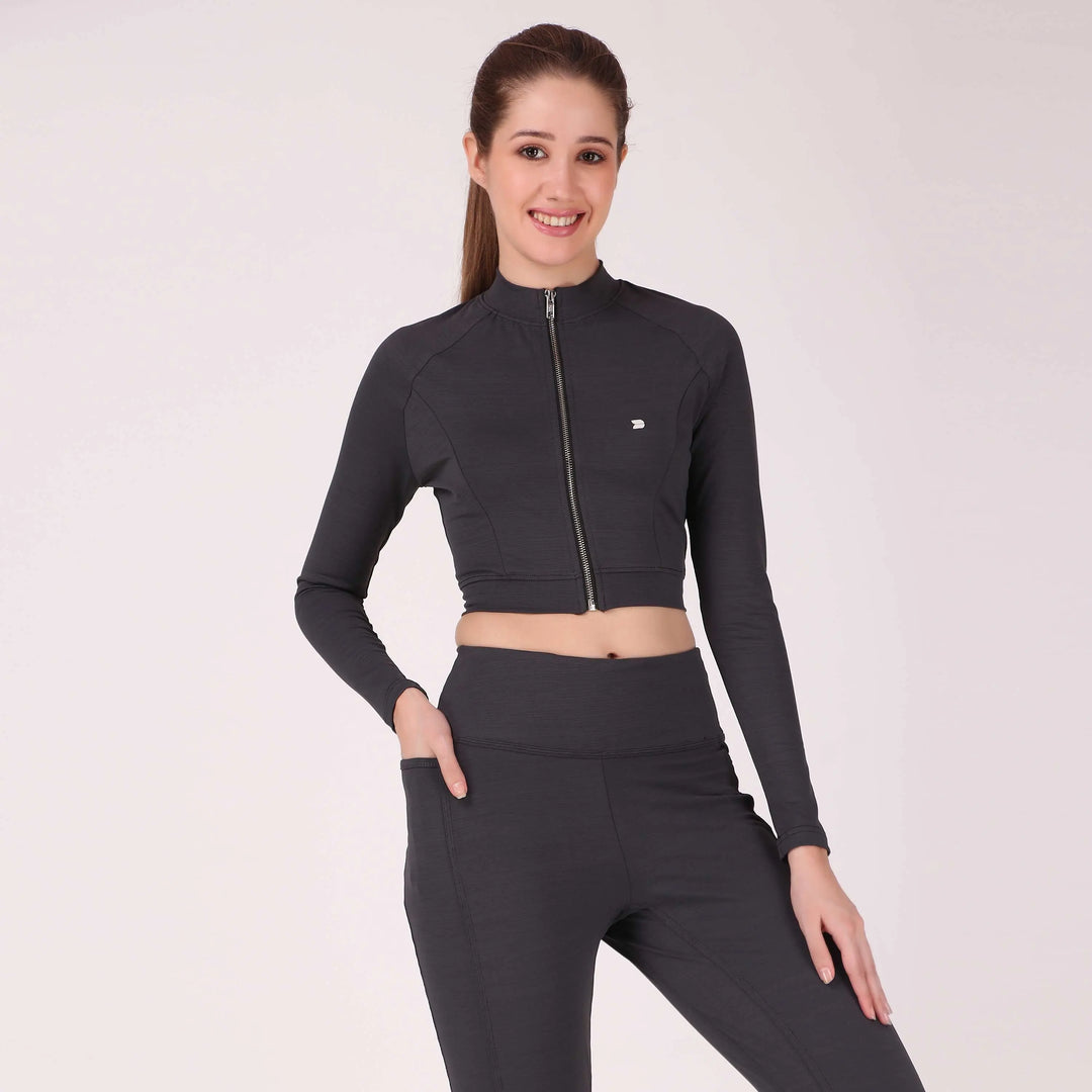 Adapt Tracksuit Charcoal Grey