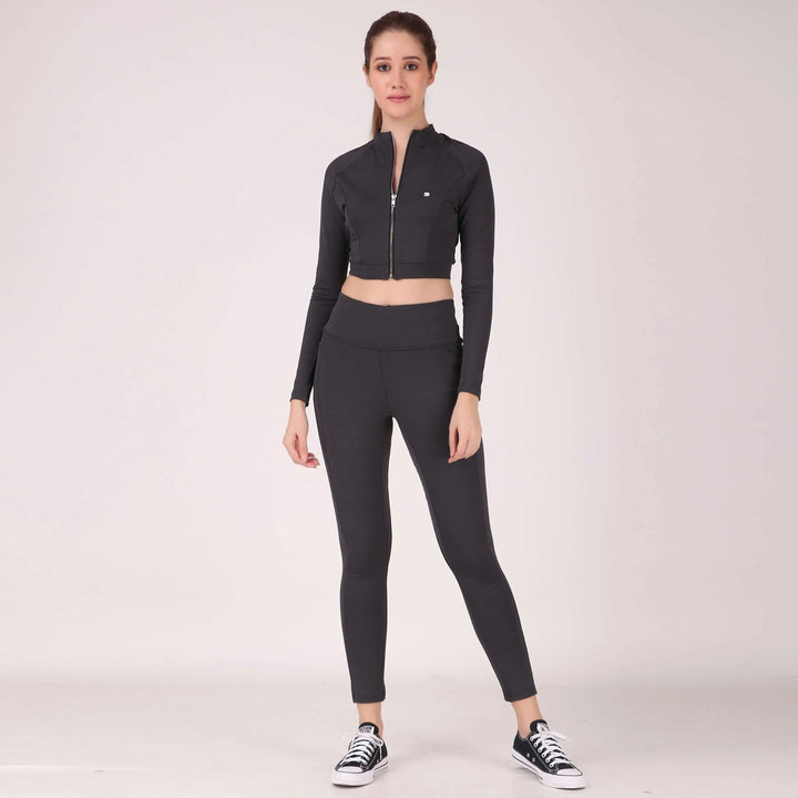 Adapt Tracksuit Charcoal Grey