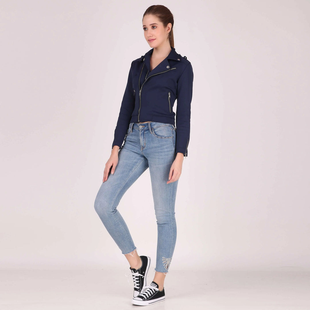 Evolve Jacket V2.0 Navy - All season poly fabric