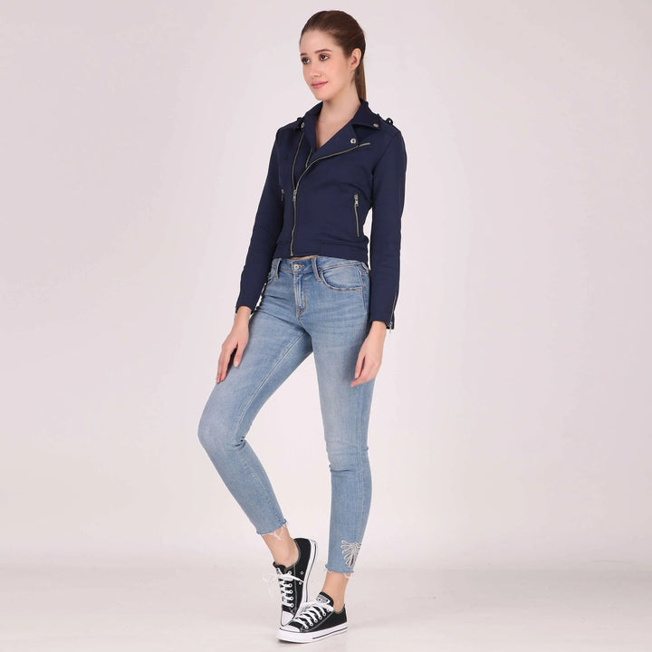 Evolve Jacket V2.0 Navy - All season poly fabric