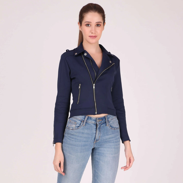 Evolve Jacket V2.0 Navy - All season poly fabric