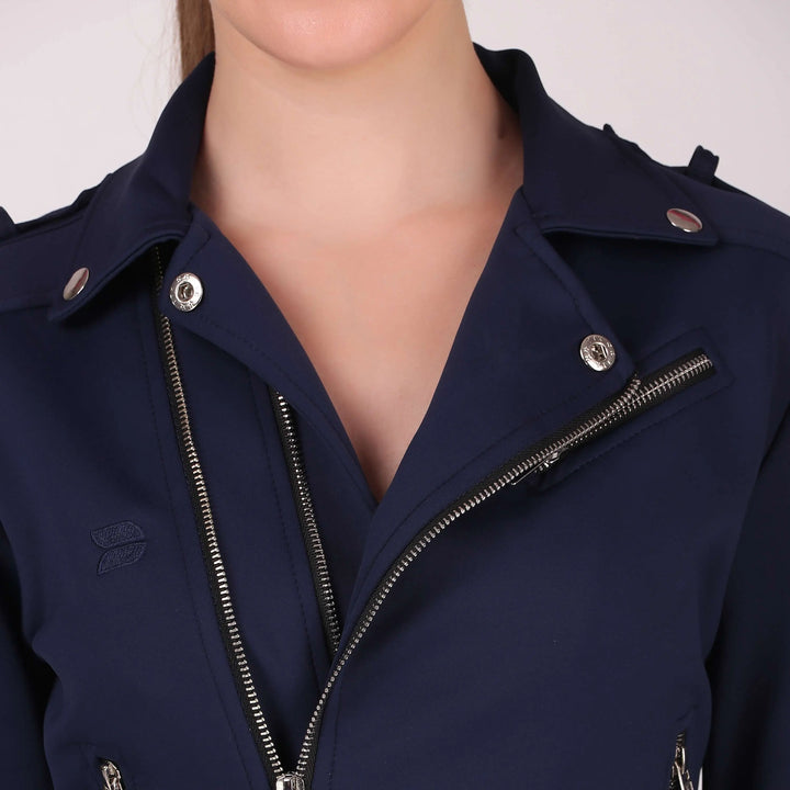 Evolve Jacket V2.0 Navy - All season poly fabric